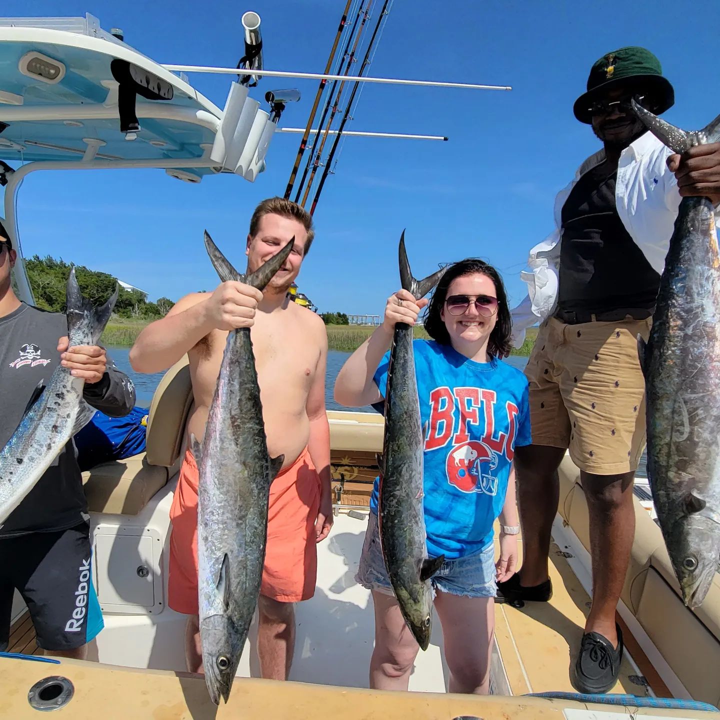 3 king mackerel fish caught in GA