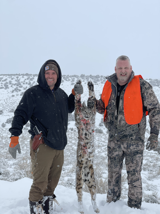 Two people hunting in Colorado