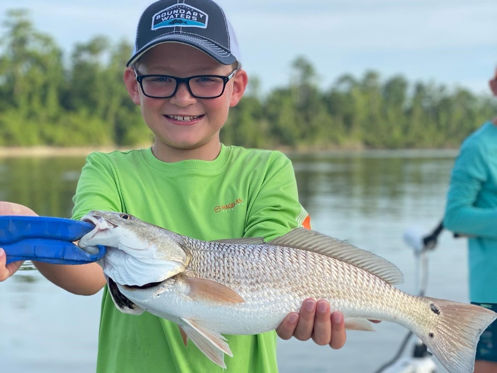 Redfish, 20-inch fish caught in NC