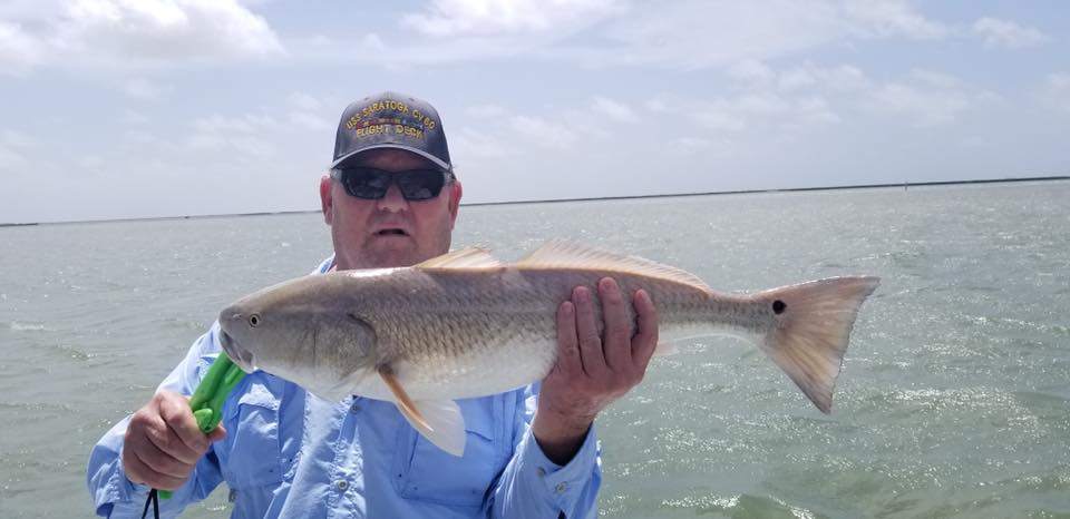 Redfish catch in Rockport