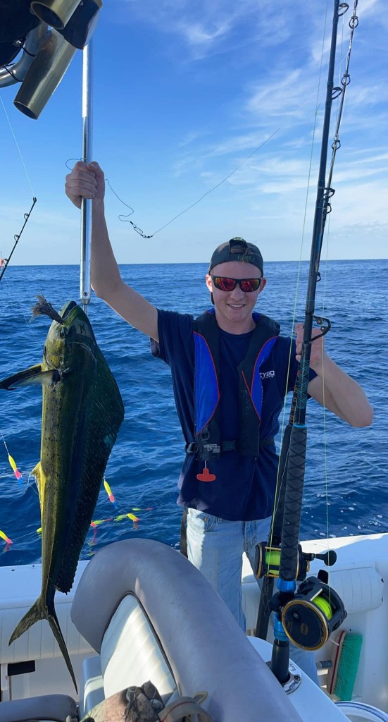Angler with a fish in Charleston