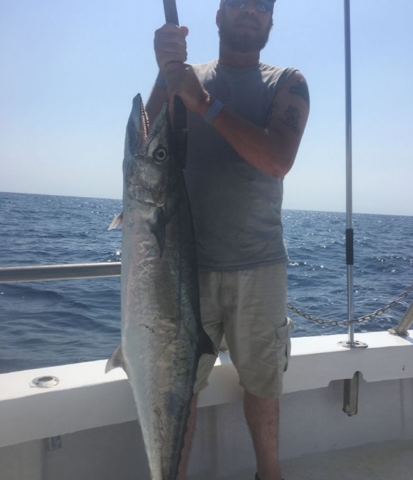 King Mackerel caught while fishing in SC