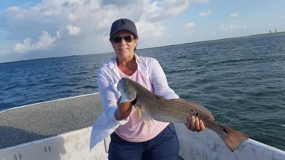 Redfish in South Padre Island, TX