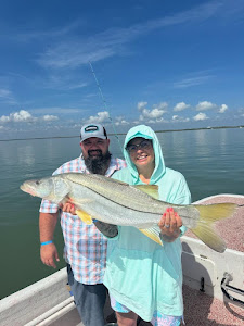Snook fish caught while fishing in Port Isabel