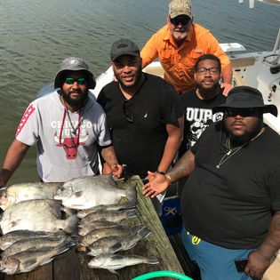 Fishing with friends in Georgia