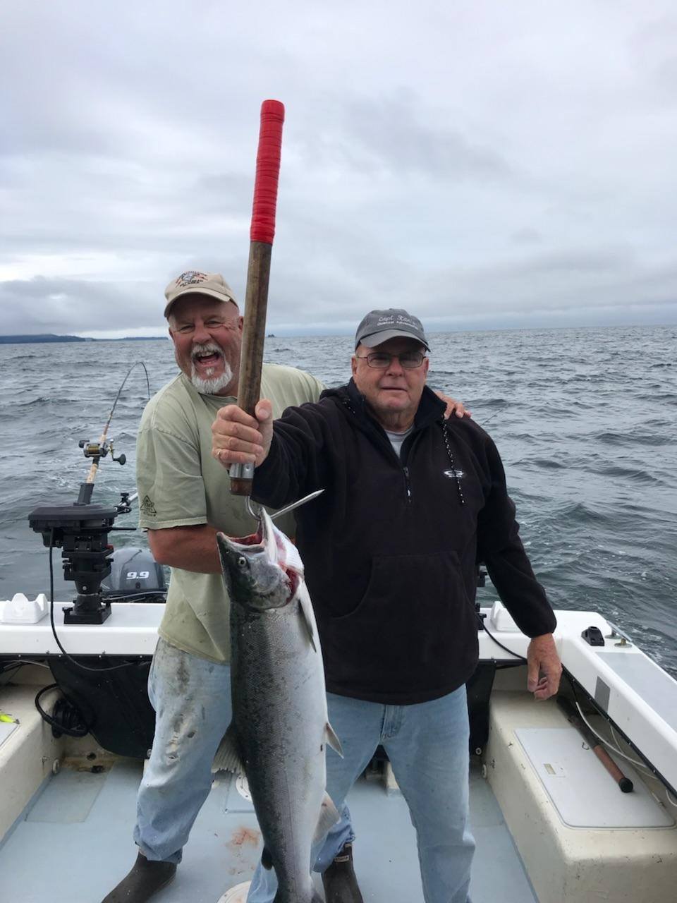 Image of a 25-inch Coho Salmon caught at Bethel Island
