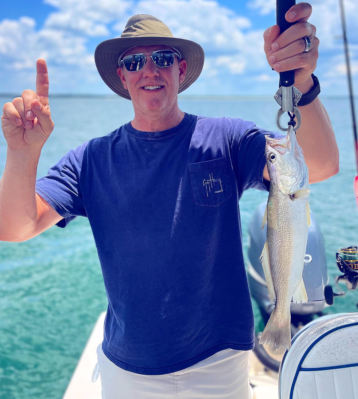 Redfish caught while fishing in Florida