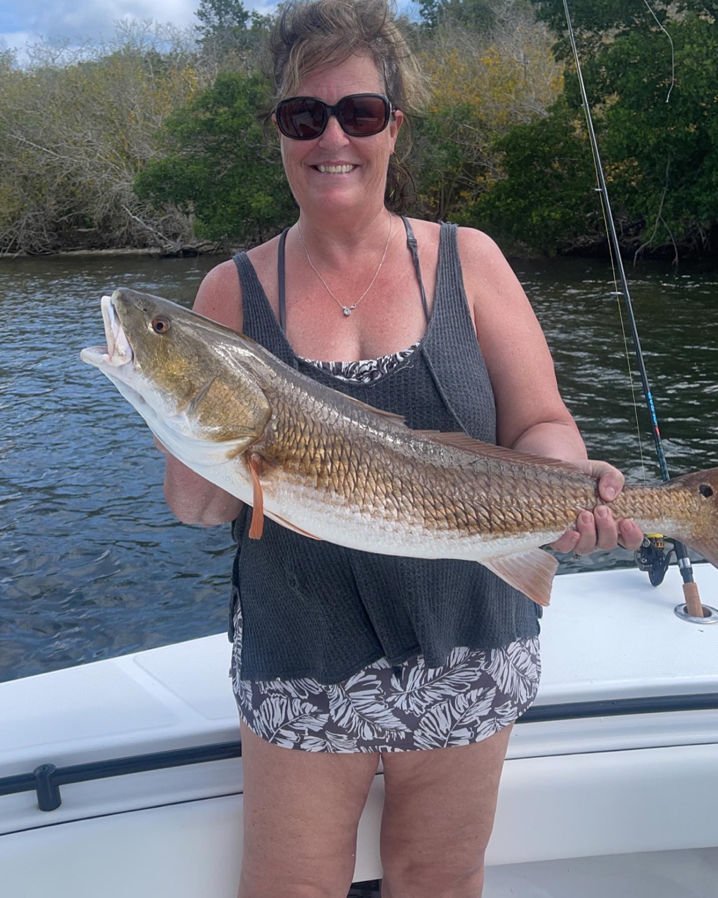 Angler fishing in FL