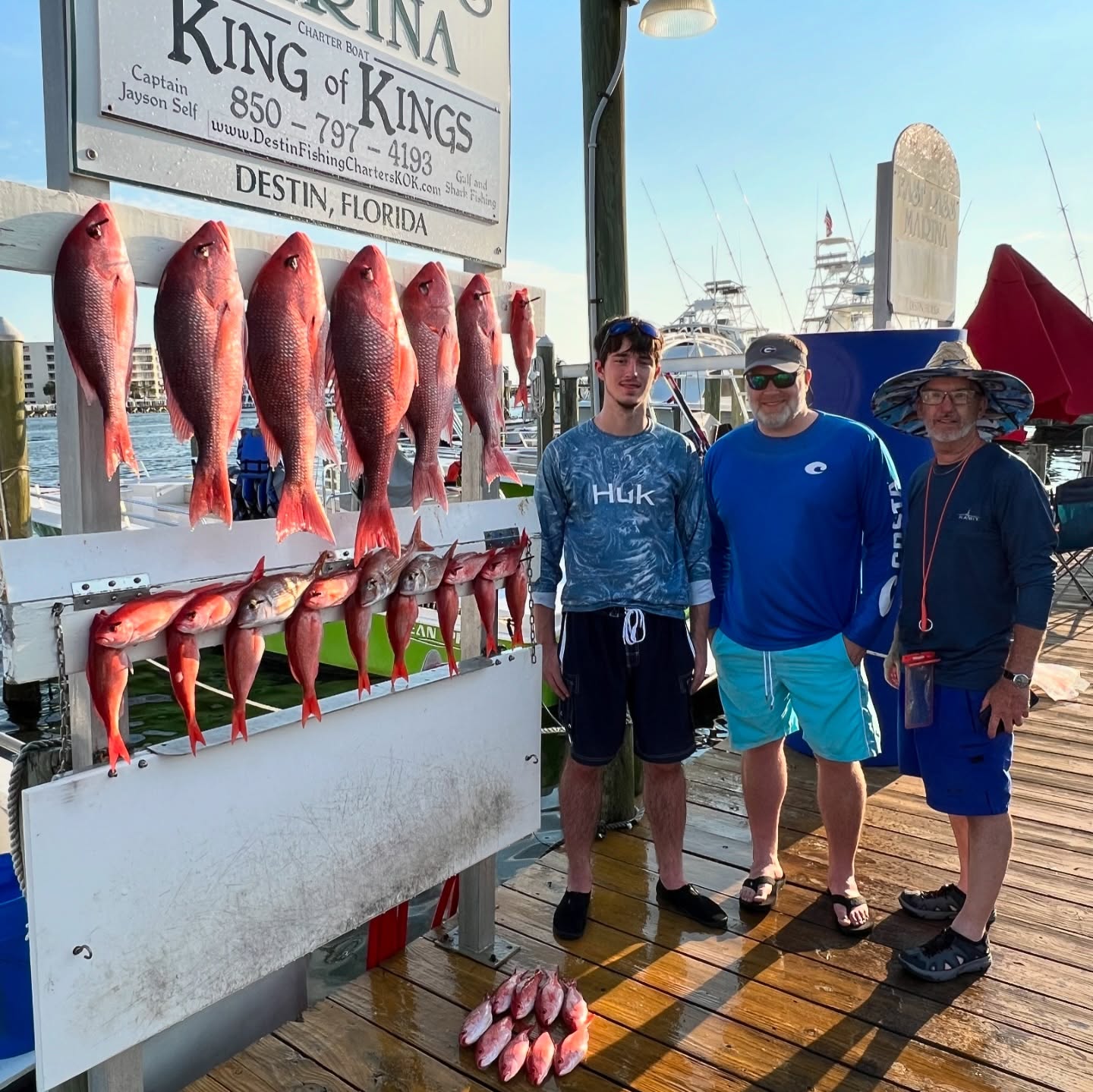 6 fishing in destin
