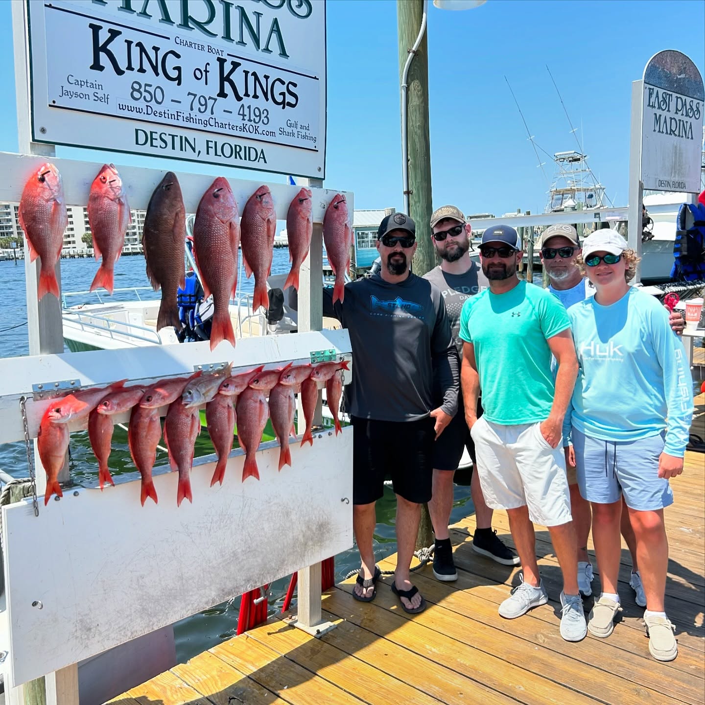 11 fishing in destin