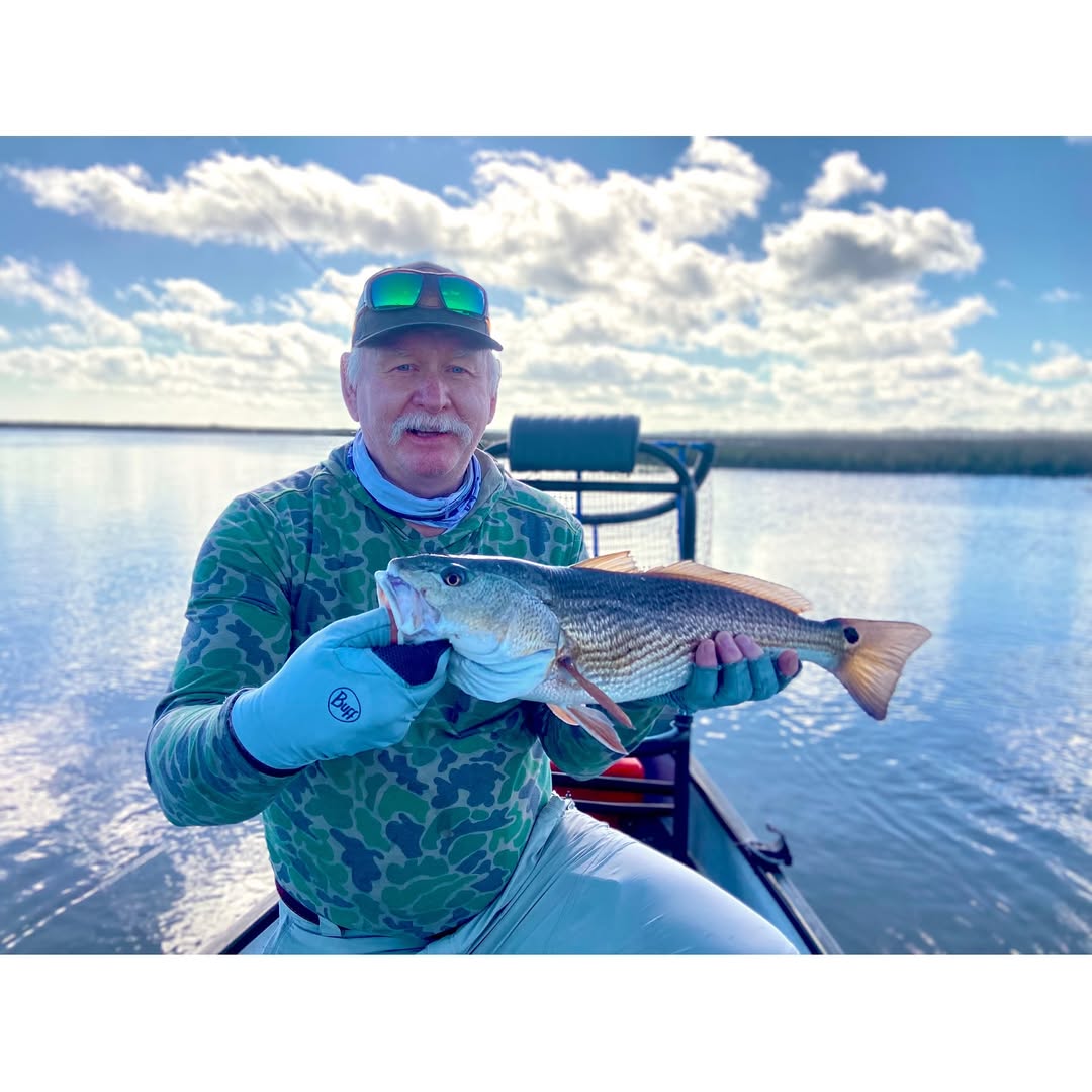 Redfish caught while fishing in St. Augustine