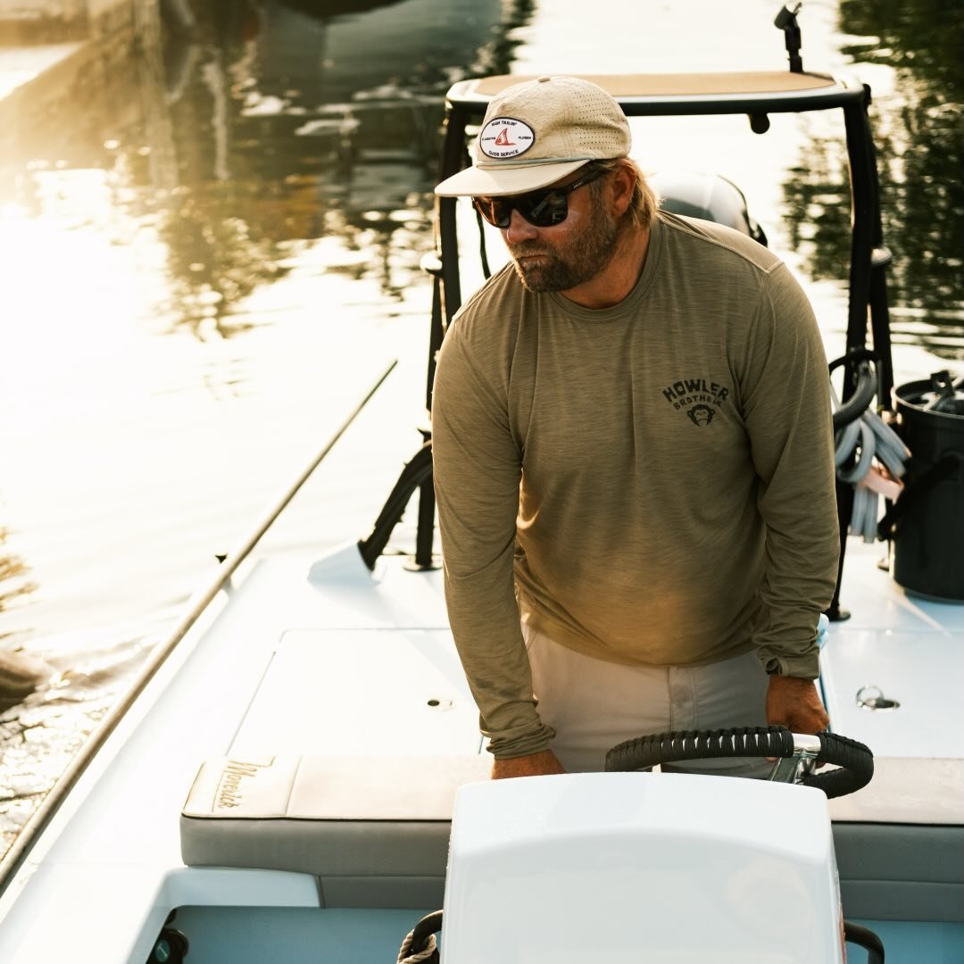 An angler fishing in St. Augustine