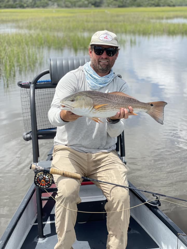 Redfish caught during fishing trip in St. Augustine