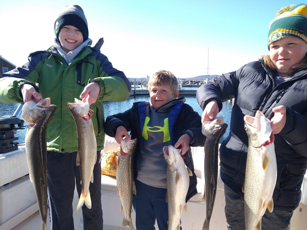 6 big fish caught at marquette location