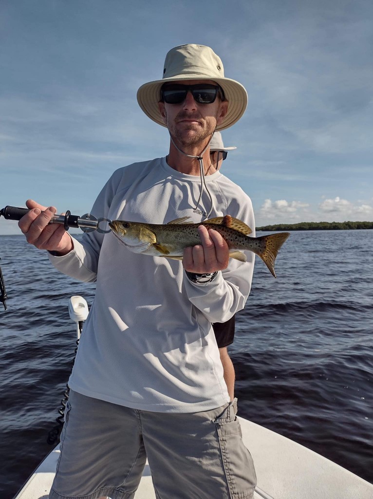 Angler catches 13-inch fish in Port Charlotte