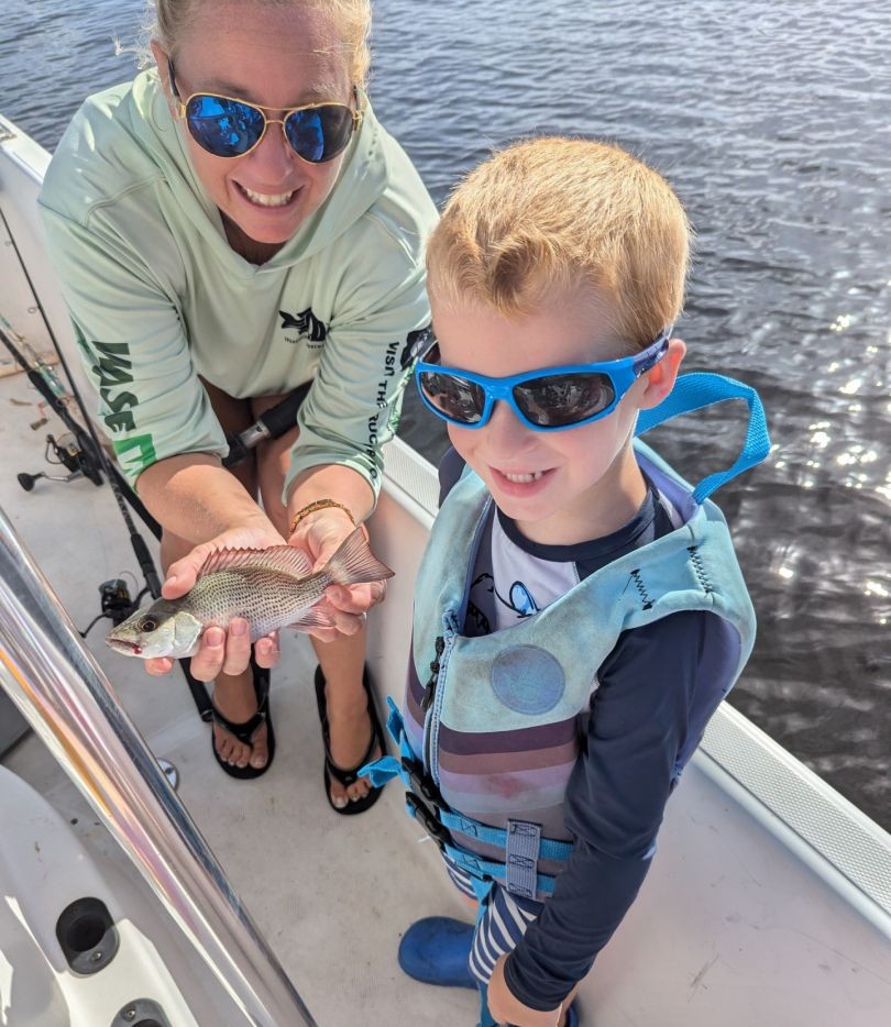 Two anglers fishing in FL
