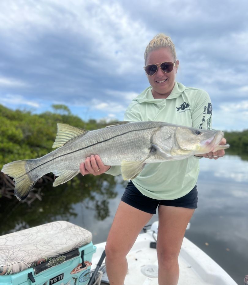 Naples Marco Island afternoon inshore fishing charter targeting snook redfish tarpon in backwaters