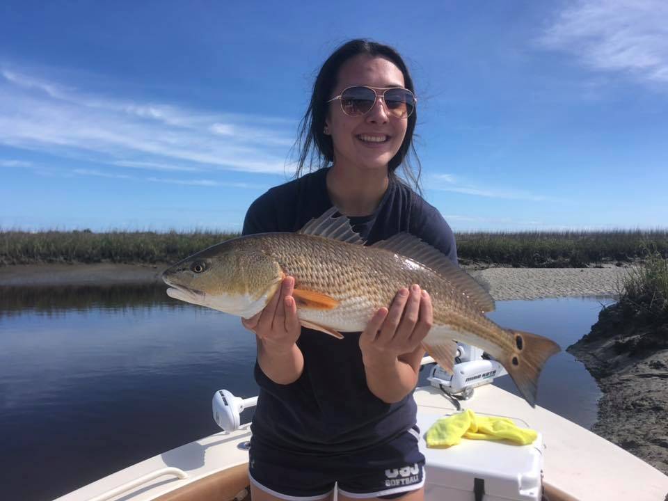 A large redfish caught in SC