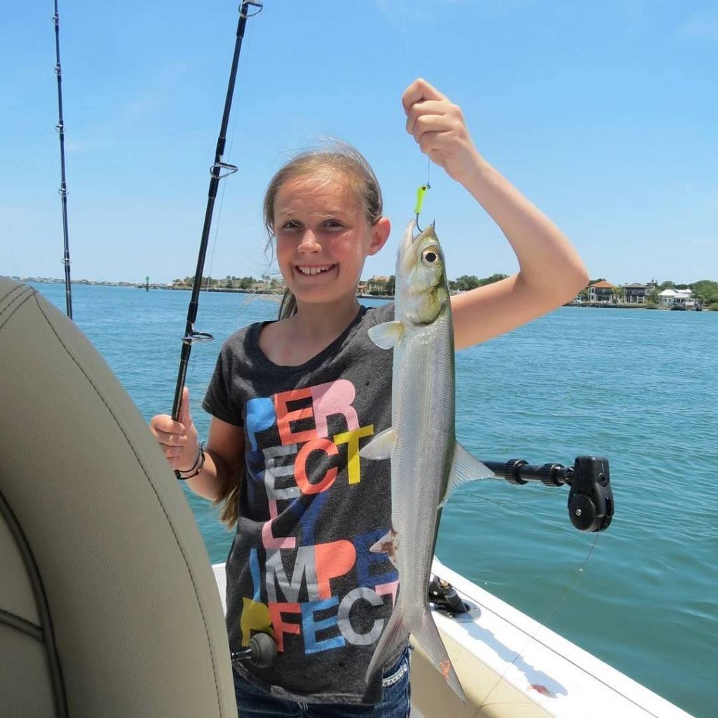 Ladyfish caught in St. Augustine