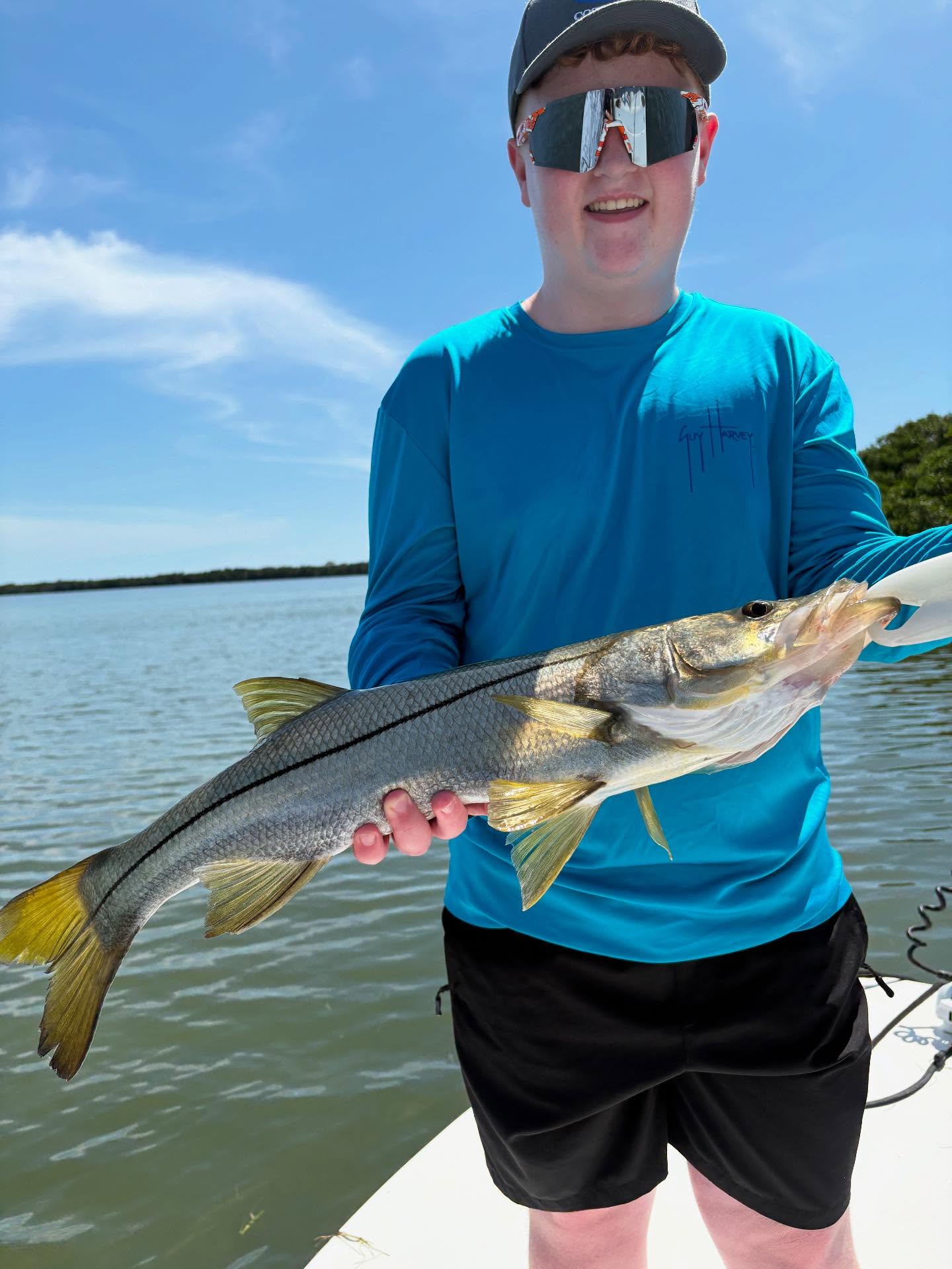 Snook fish caught in Palm Harbor