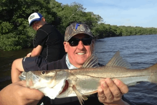 Single angler with a 23-inch fish in FL