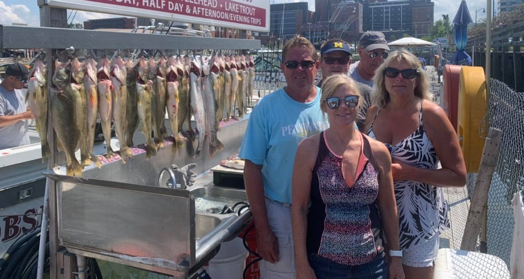 Great fishing trip in Erie with group of 6 people
