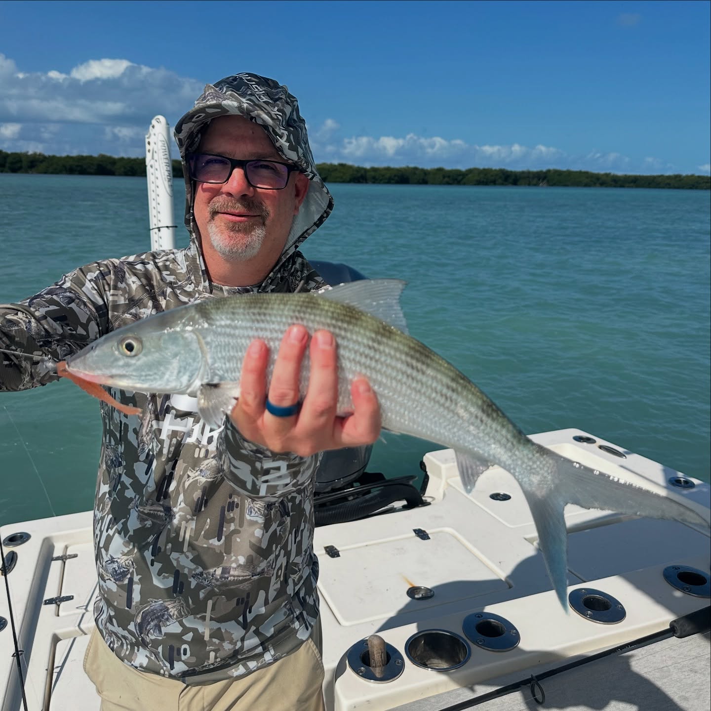 Bonefish caught while fishing in Key West