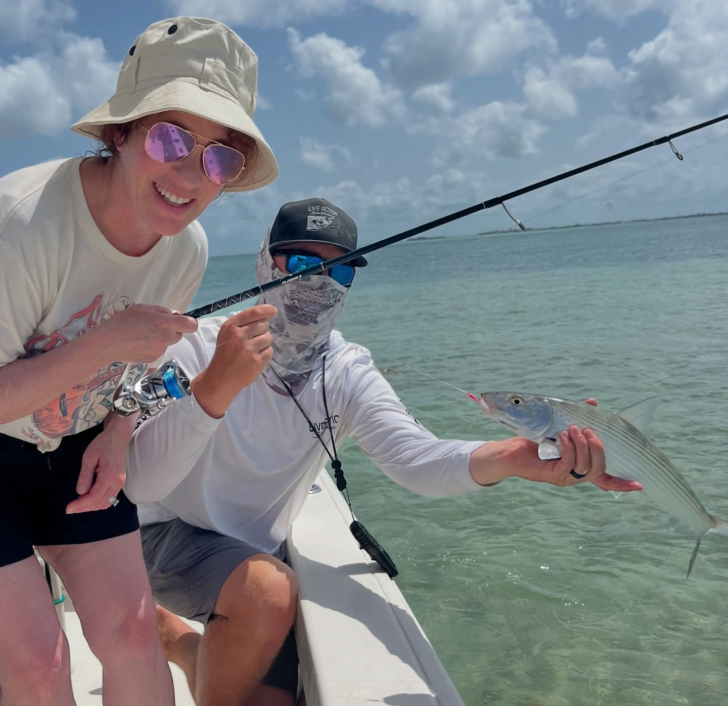 Bonefish caught in Key West, Florida