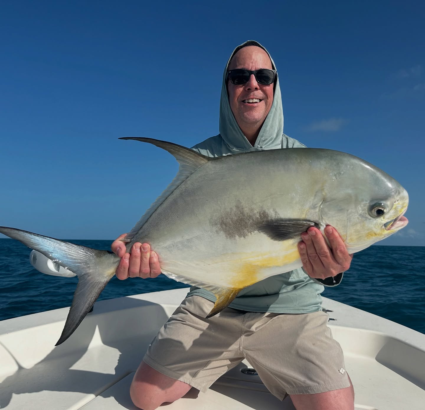 Permit fish caught while fishing in FL