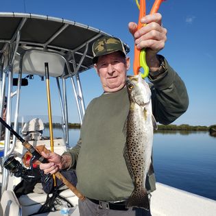 A single angler fishing in Homosassa