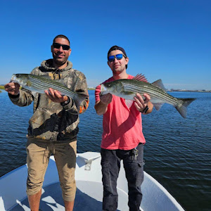 Two anglers fishing in New York