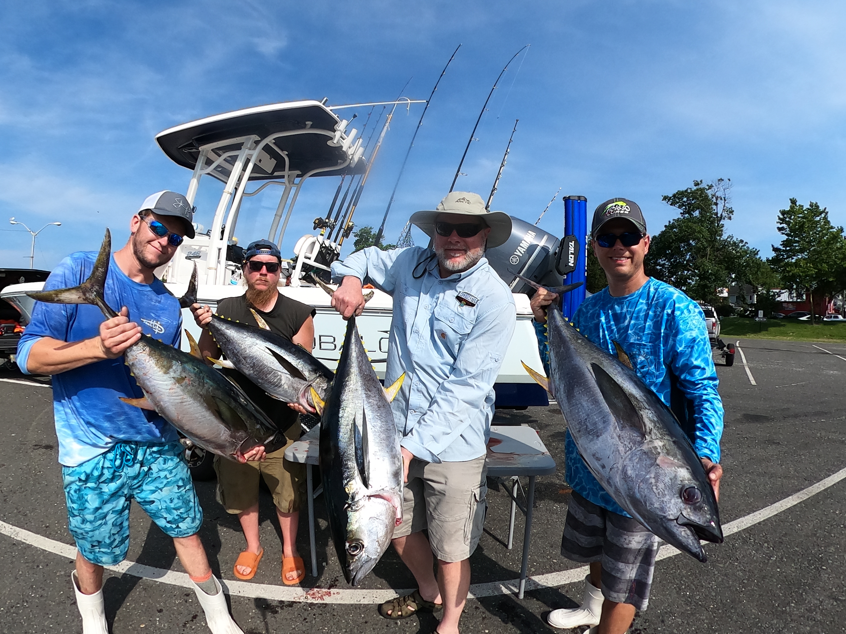 3 king mackerel and yellowfin tuna caught in Parlin
