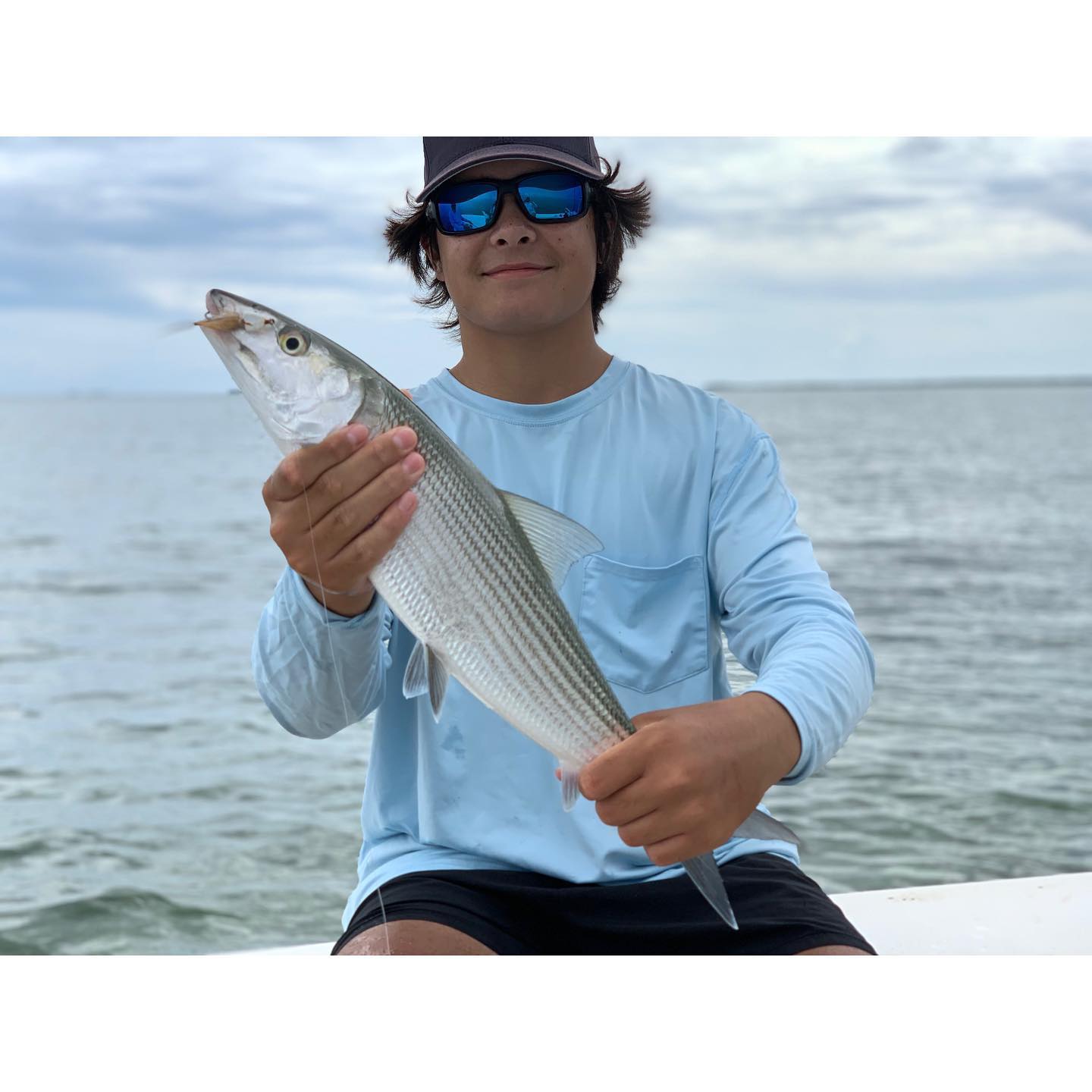 A person fishing in Homestead