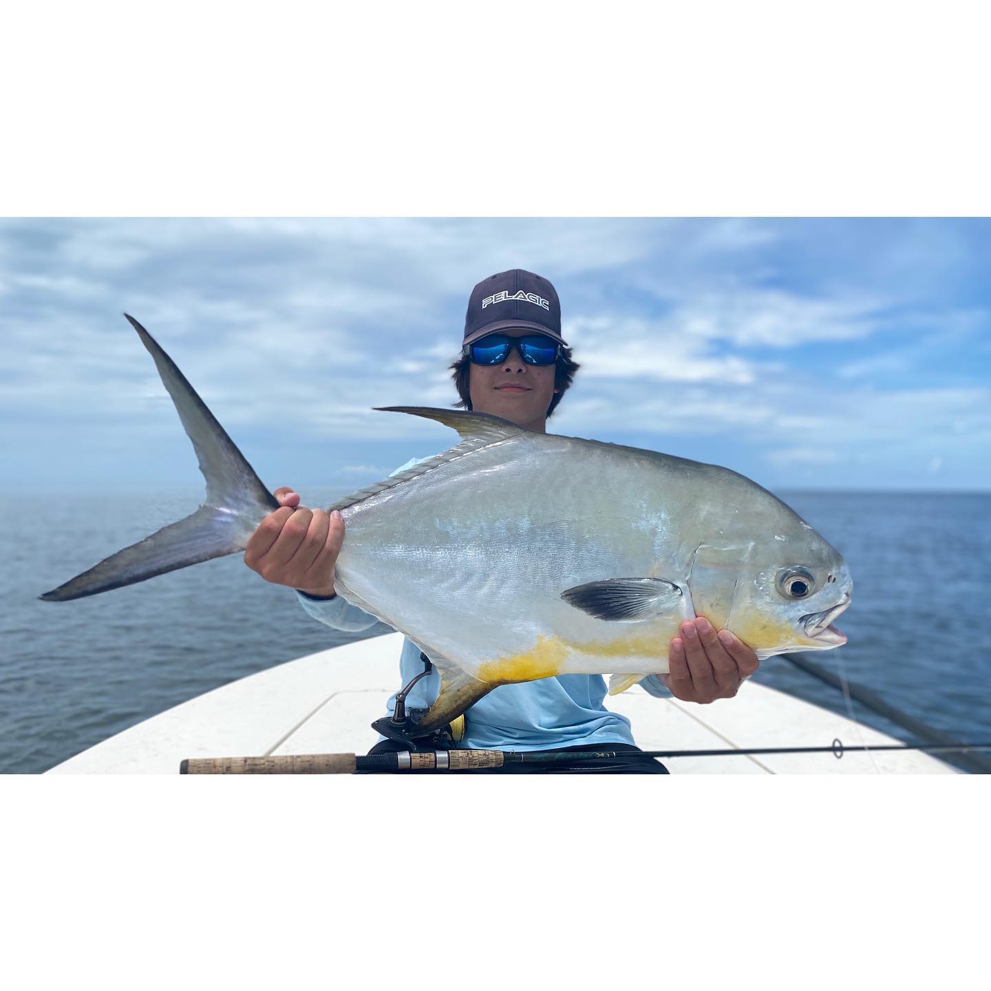 Permit fish caught while fishing in Homestead