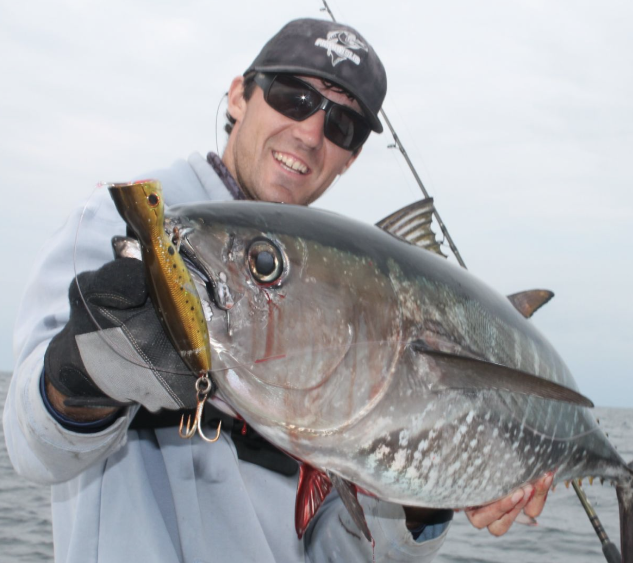 1 person casting fishing rod in NY