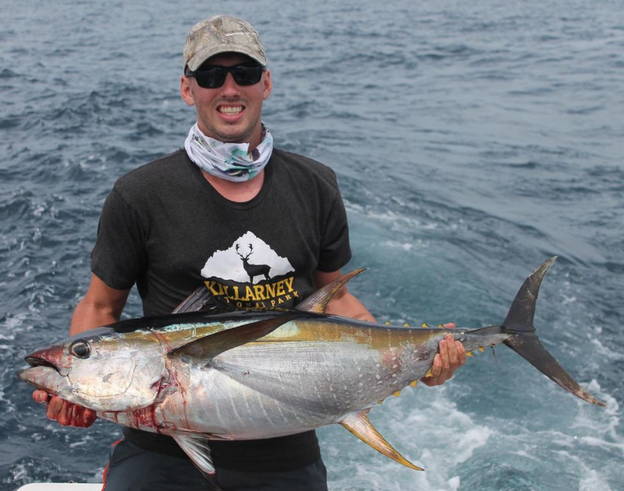 Yellowfin tuna caught in Montauk, New York