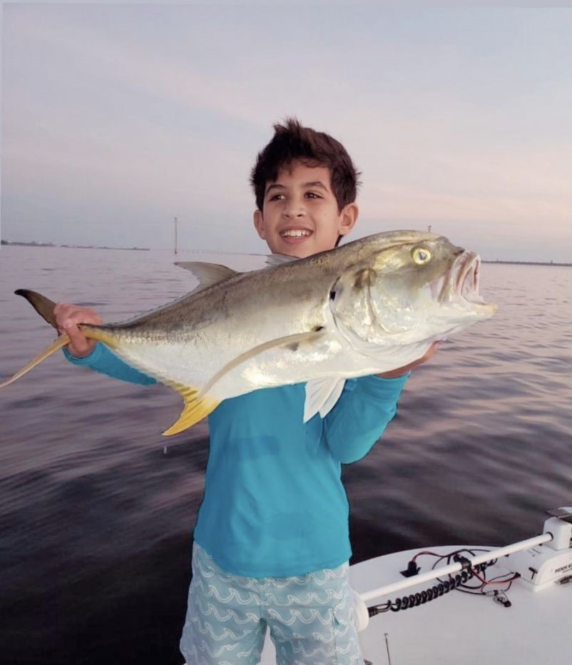 Crevalle Jack, 23-inch fishing catch in FL