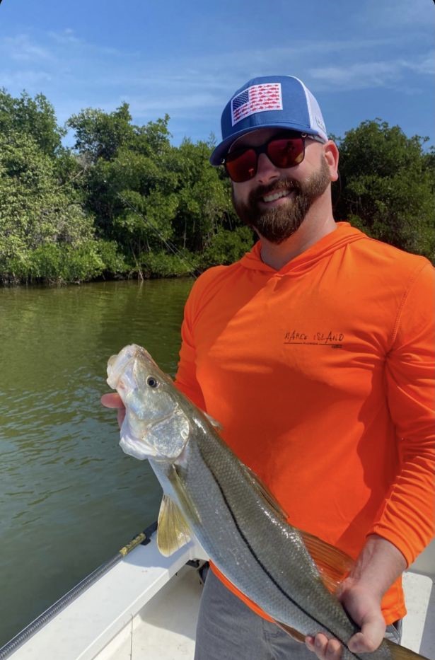 Snook fish caught while fishing in Melbourne