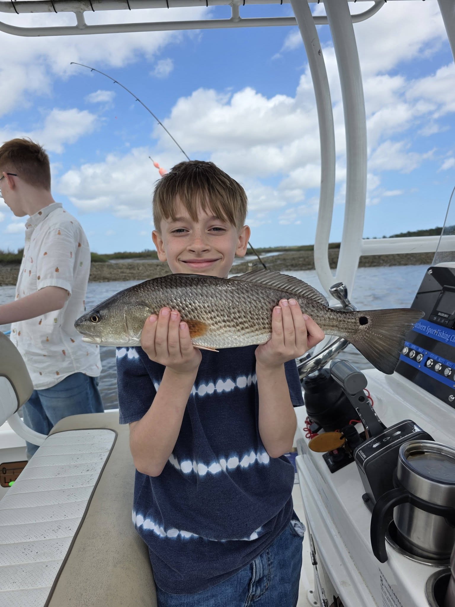 Redfish caught while fishing in Brunswick GA