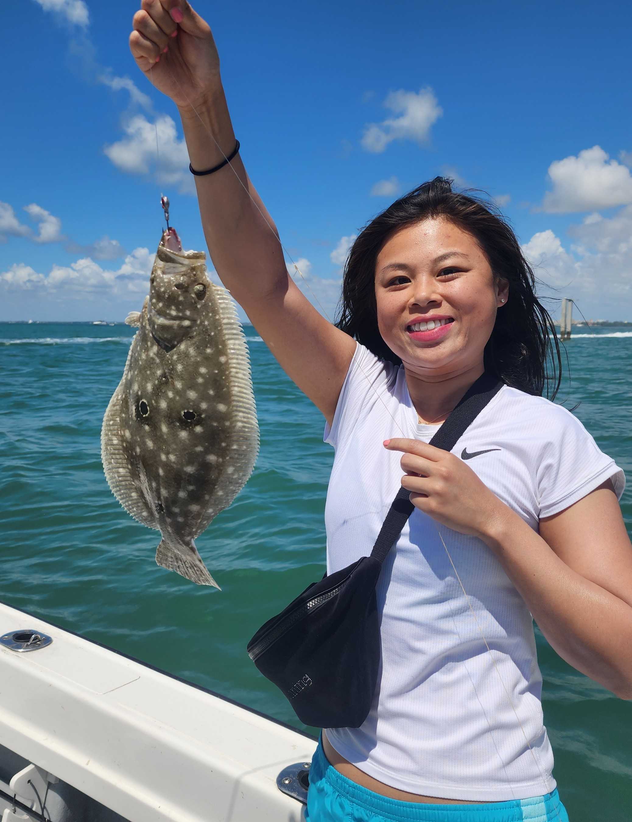 Southern Flounder fish caught in Chokoloskee