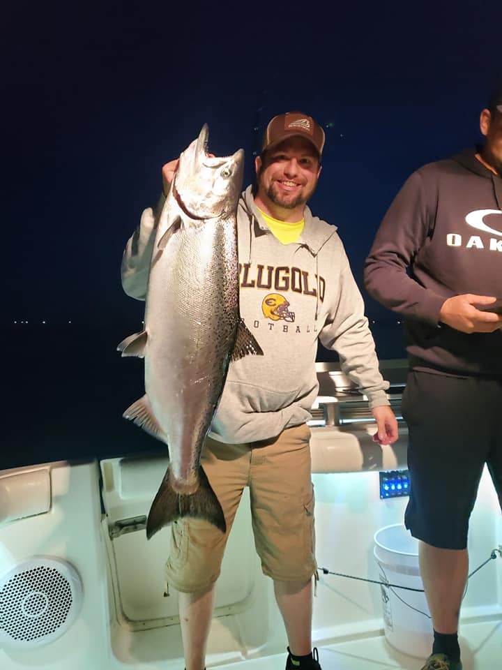 Large Chinook from Michigan