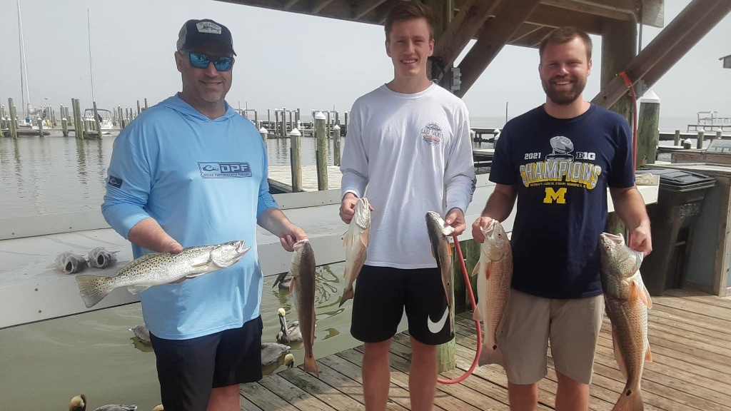 Five spotted weakfish caught in Gulf Shores