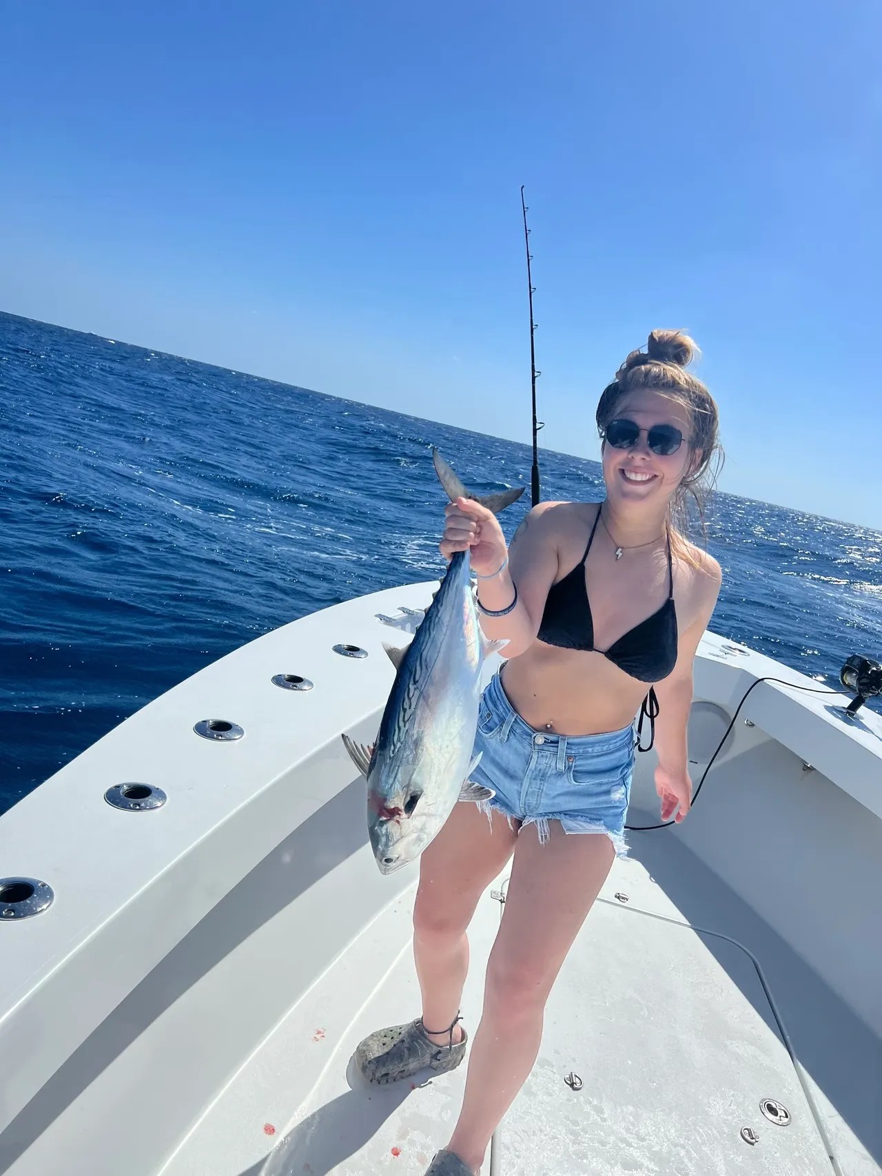 Angler with a 15-inch fish in Stuart