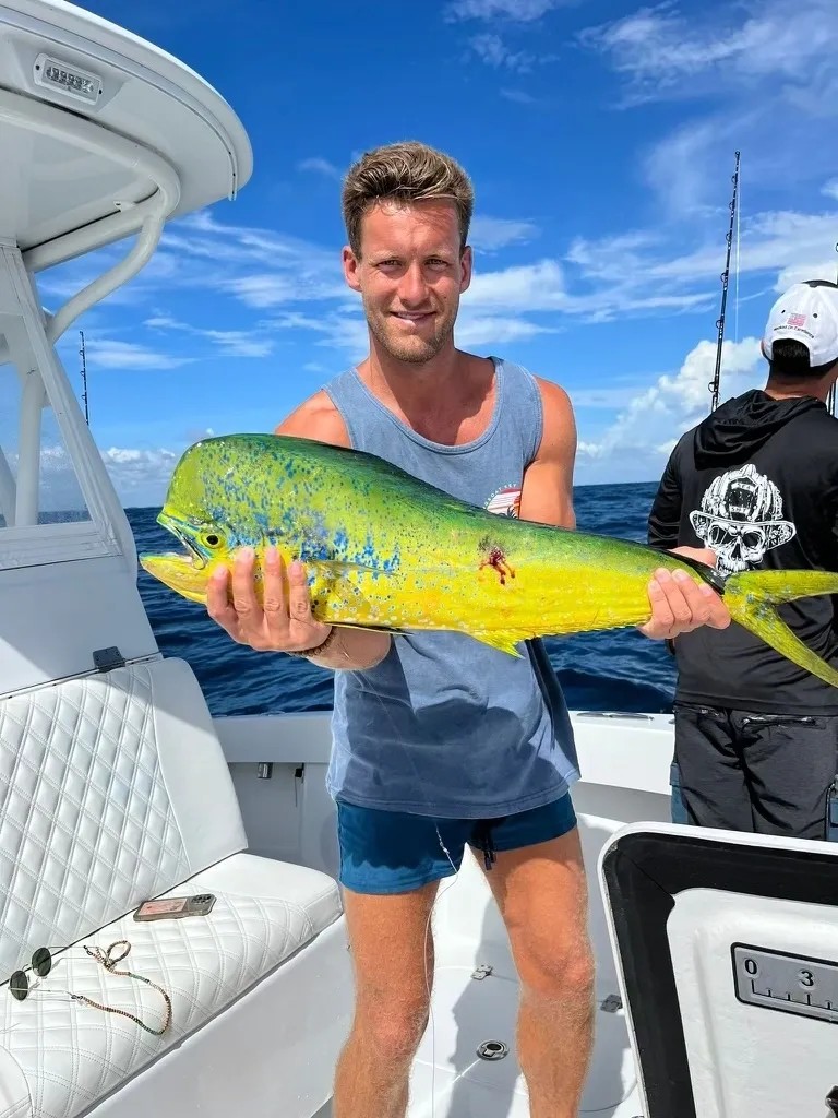 Person fishing in Florida