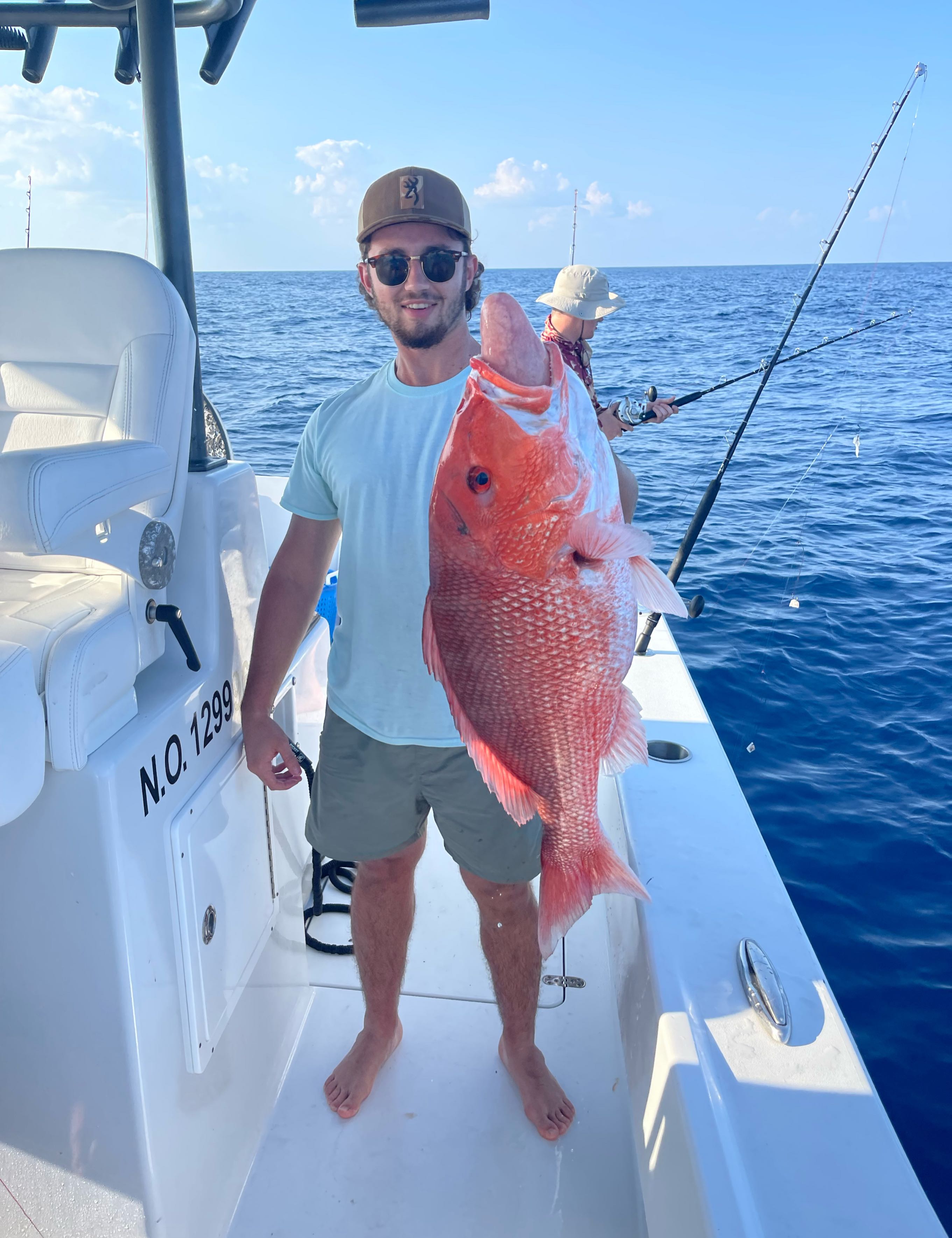 A lone angler fishing in Florida