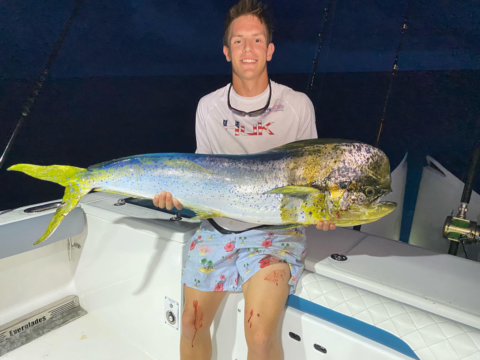 Angler fishing in Destin with a 41-inch catch