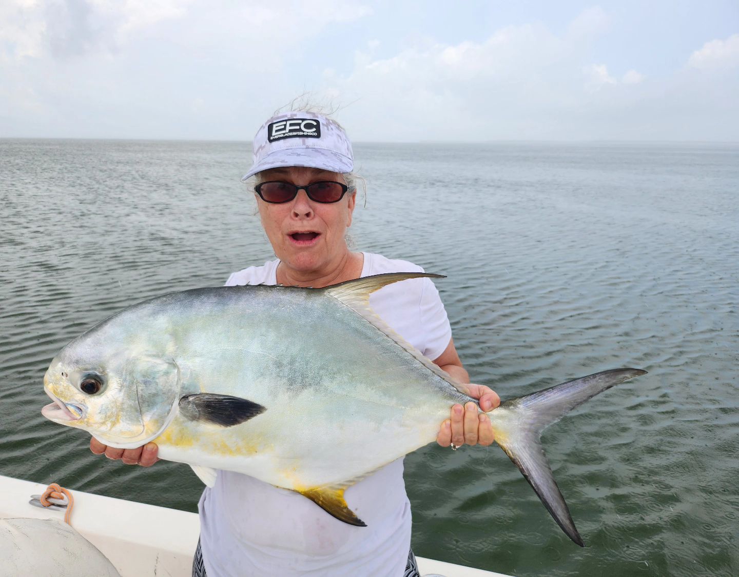 Permit fish caught while fishing in FL