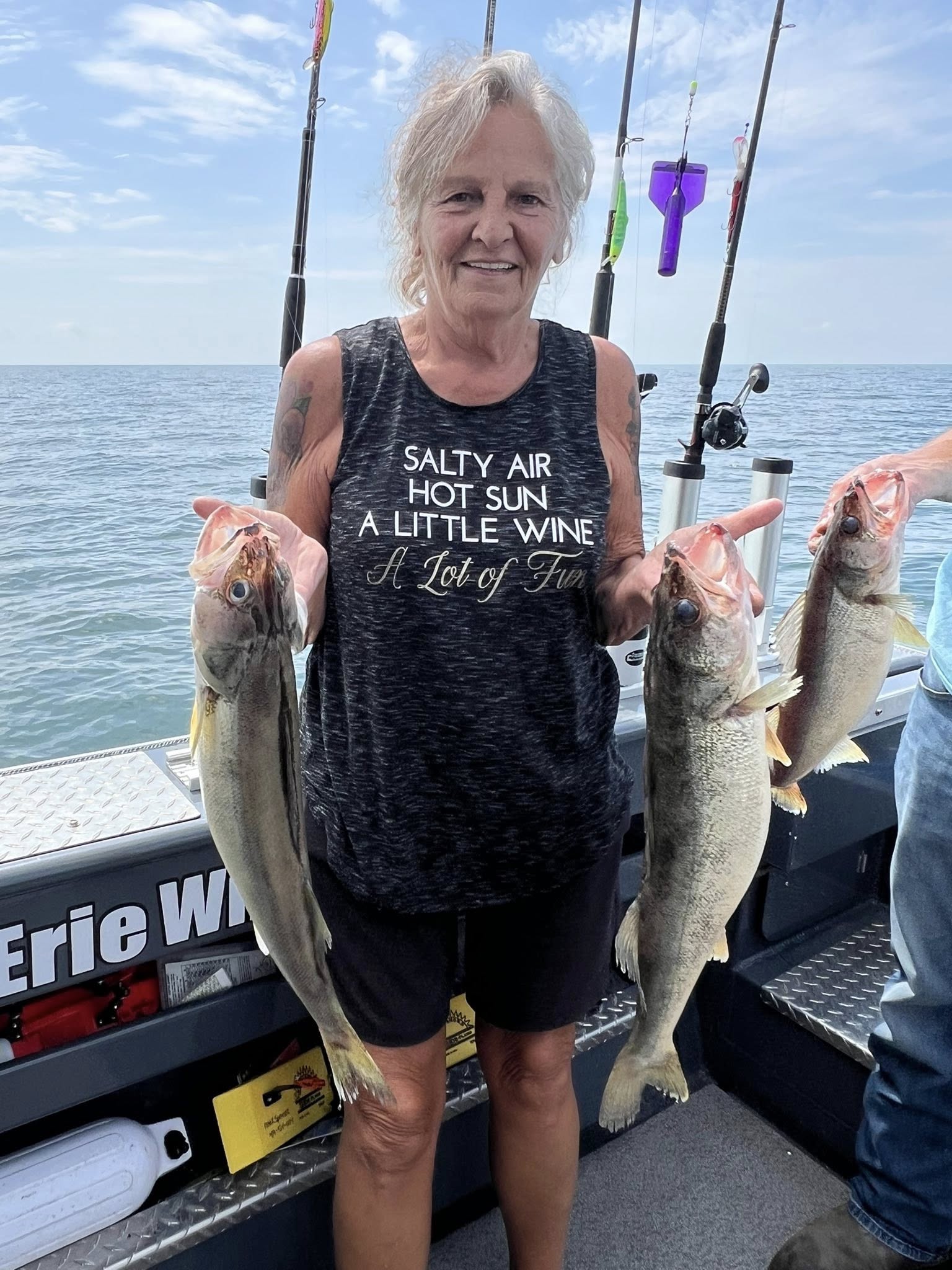 Three fish caught by two anglers in OH