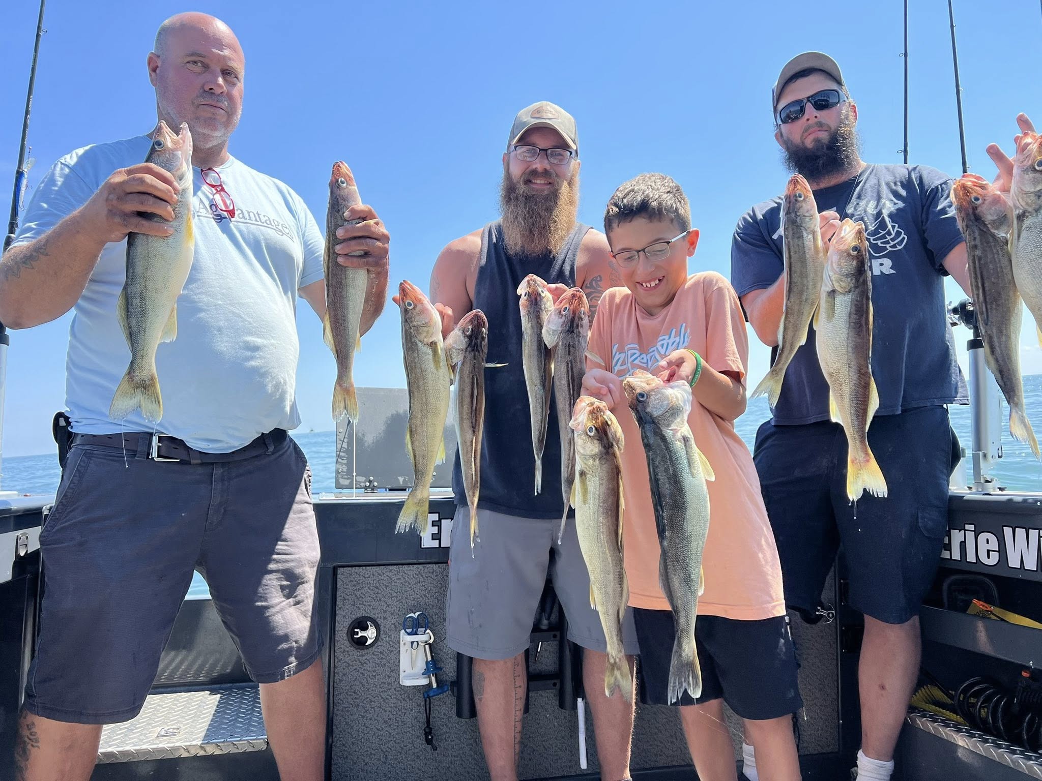9 sauger caught fishing in OH