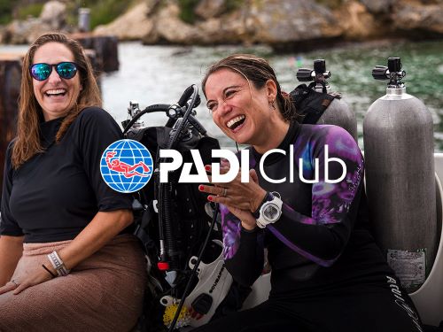 PADI Club membership benefits for scuba divers - magazine, eLearning discounts, certification